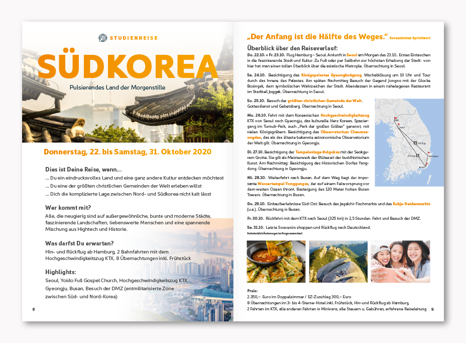 Horizonte erweitern Studienreise Südkorea
