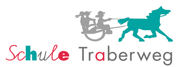 Homepage Schule Traberweg animiertes Logo