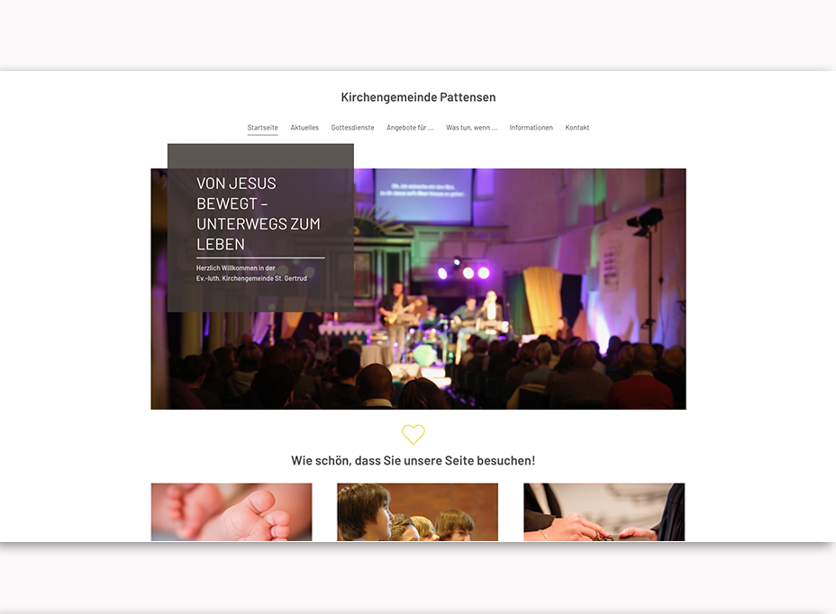 Homepage Kirchengemeinde Pattensen