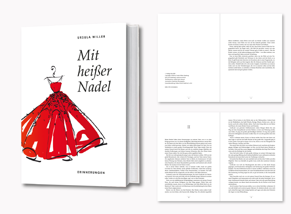 Buchprojekt Ursula Willer: „Mit heißer Nadel“